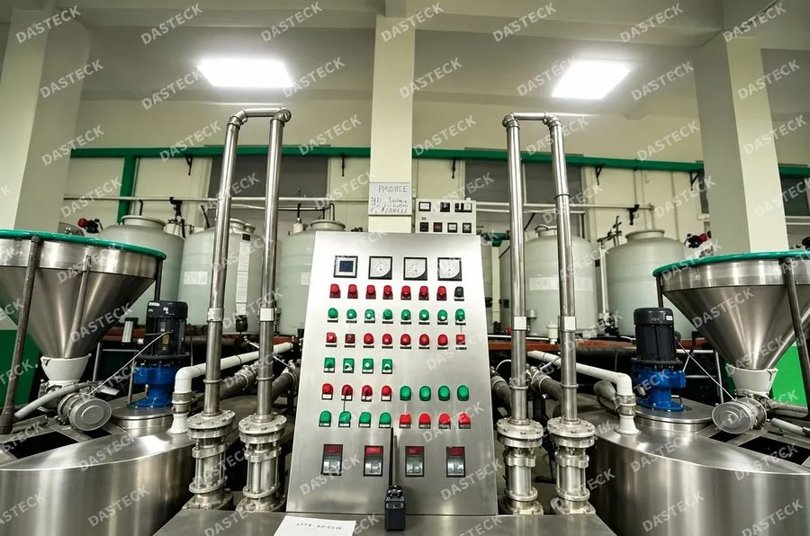 Automated reactor control system at the Dasteck TDO plant